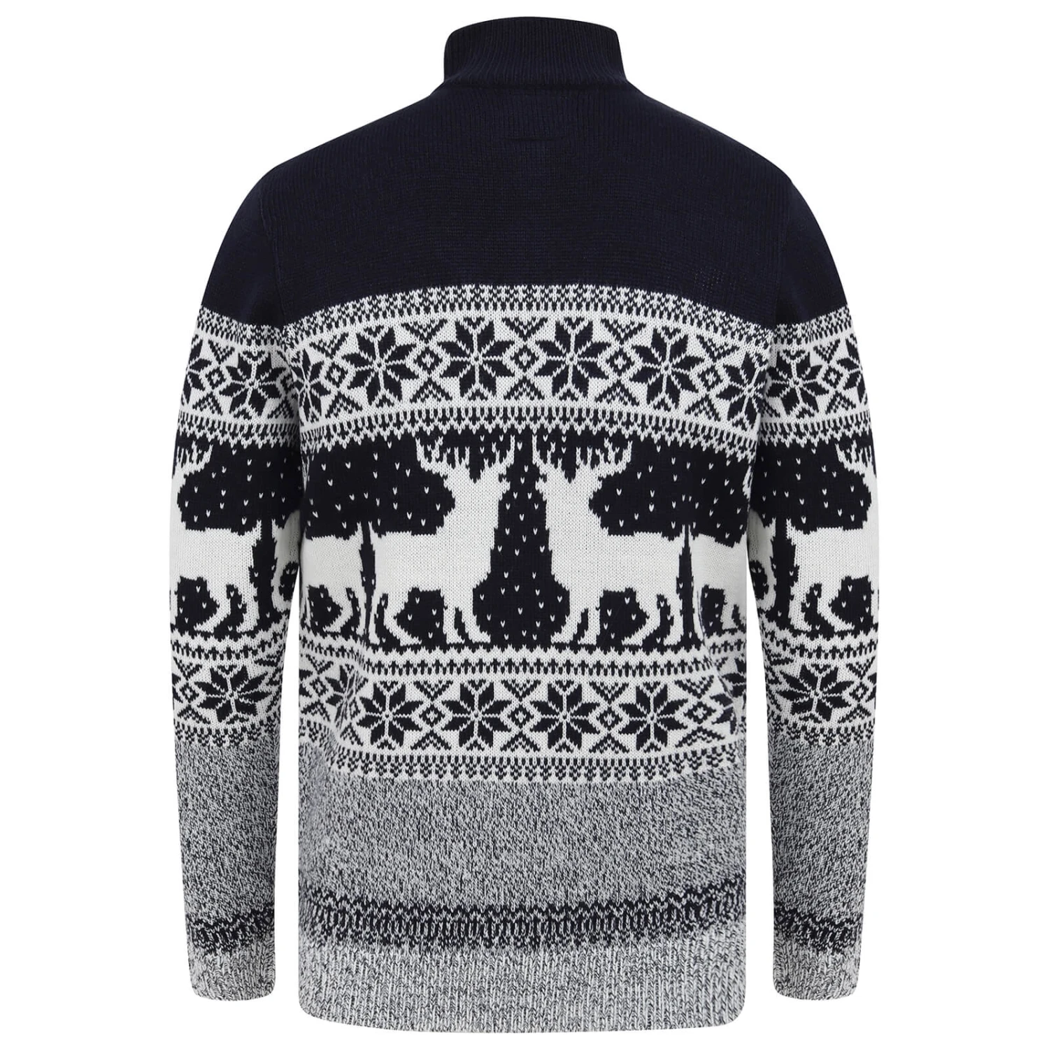 Mens Traditional Reindeer Christmas Jumper 4 Mens Traditional Reindeer Christmas Jumper - Image 2