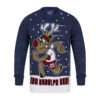 Mens Running Reindeer Run Rudolph Run Christmas Jumper -Halloween Costumes Store 1A17082A 1.opt