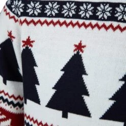 Mens Fair Isle Style Merry Xmas Christmas Jumper 10 Mens Fair Isle Style Merry Xmas Christmas Jumper -Halloween Costumes Store 1A189621A 3.opt