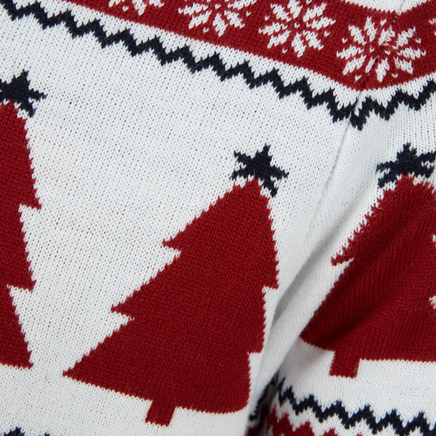 Mens Fair Isle Style Merry Xmas Christmas Jumper 8 Mens Fair Isle Style Merry Xmas Christmas Jumper - Image 6