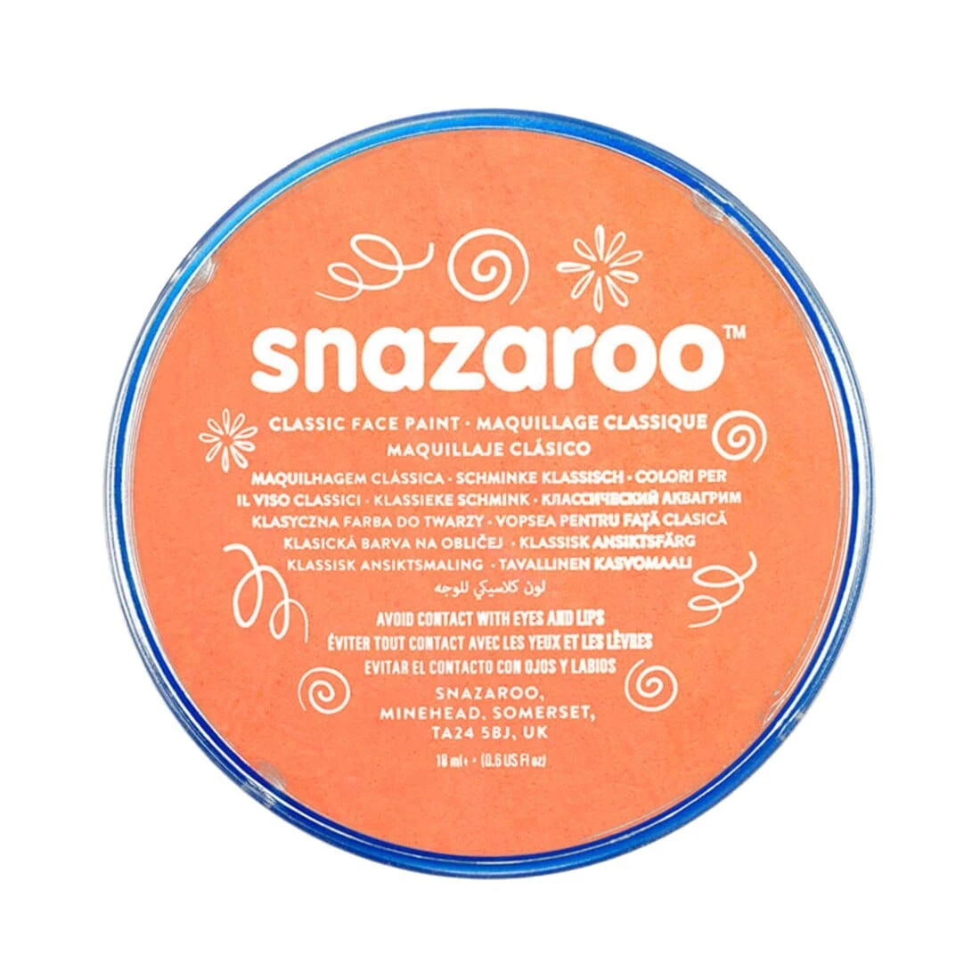 Snazaroo Classic Range Of Face & Body Paint Halloween 3 Snazaroo Classic Range Of Face & Body Paint Halloween