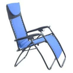 Padded Garden Recliner Relaxer Seat Bright Blue Zero Gravity Chair -Halloween Costumes Store 33 81575.1590747785.725.725