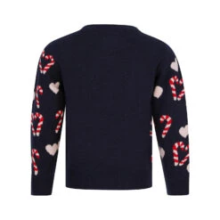 Kids Love Candy Christmas Candy Cane Jumper -Halloween Costumes Store 4A190291F 2.opt