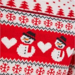 Kids Snowman Traditional Pattern Christmas Jumper -Halloween Costumes Store 4A190331A 3.opt