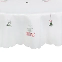 Merry Christmas Fabric Tablecloths / Napkins Xmas Decoration -Halloween Costumes Store 505aad60 e78c 4d9a b946 e4e2628b5175