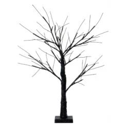 Black Glitter Mini Halloween Twig Tree LED Lights 60cm 26 Black Glitter Mini Halloween Twig Tree LED Lights 60cm -Halloween Costumes Store 550a55d2 27b6 4ed0 8f42 e1544bd96b99