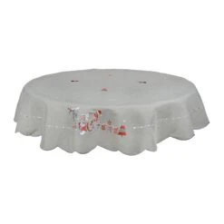 Grey Merry Christmas Fabric Tablecloths / Napkins Xmas Decoration -Halloween Costumes Store 6fc3de9d 02ba 4709 8fc6 10bca6508120