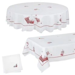 Christmas Presents Fabric Tablecloths / Napkins Xmas Decoration -Halloween Costumes Store 8458d574 0182 4b6e ac32 07c822102f1c