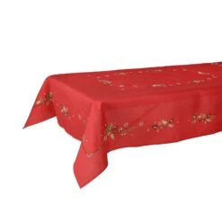 Holly Leaf Fabric Tablecloths / Napkins Xmas Decoration -Halloween Costumes Store 8c615461 0ef5 4ded 86f2 1b453b06db73