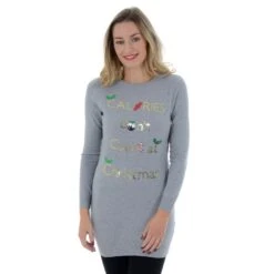 Womens Novelty Calories Don't Count At Christmas Tunic Jumper -Halloween Costumes Store 9d69226b 11bc 4f7a b82a 3ba9f1f24f31
