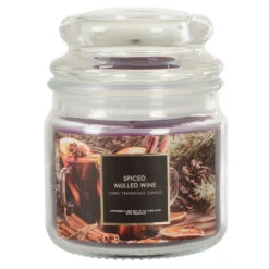 Baltus Festive Scented Candle Glass Jar Spices 45 Hours 16 Baltus Festive Scented Candle Glass Jar Spices 45 Hours -Halloween Costumes Store BAL518445 opt