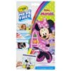 Crayola Mess Free Minnie Mouse Colouring Set Travel Size -Halloween Costumes Store D22831 1 opt