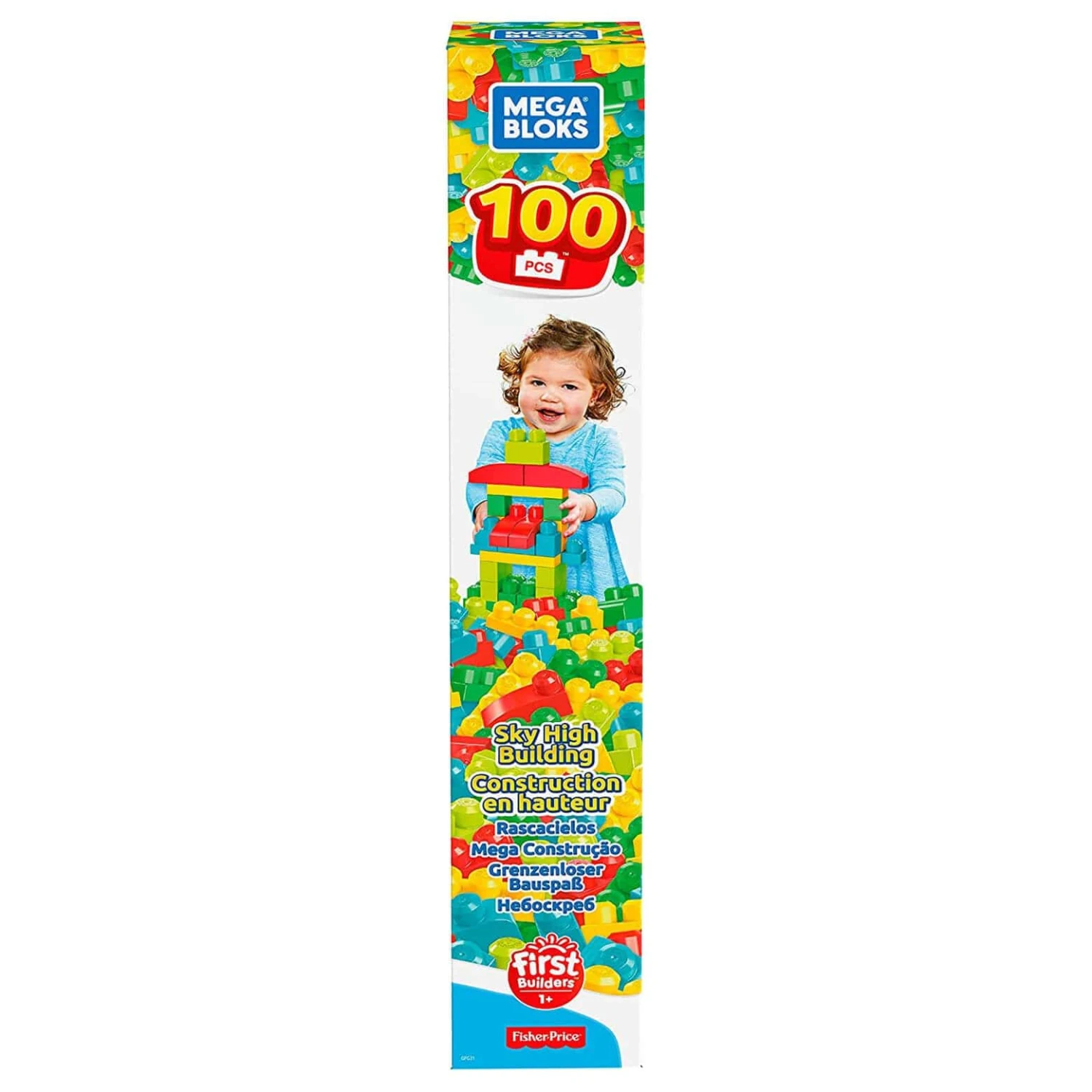 Mega Bloks Sky High Building Set First Builders 100 Large Blocks 3 Mega Bloks Sky High Building Set First Builders 100 Large Blocks