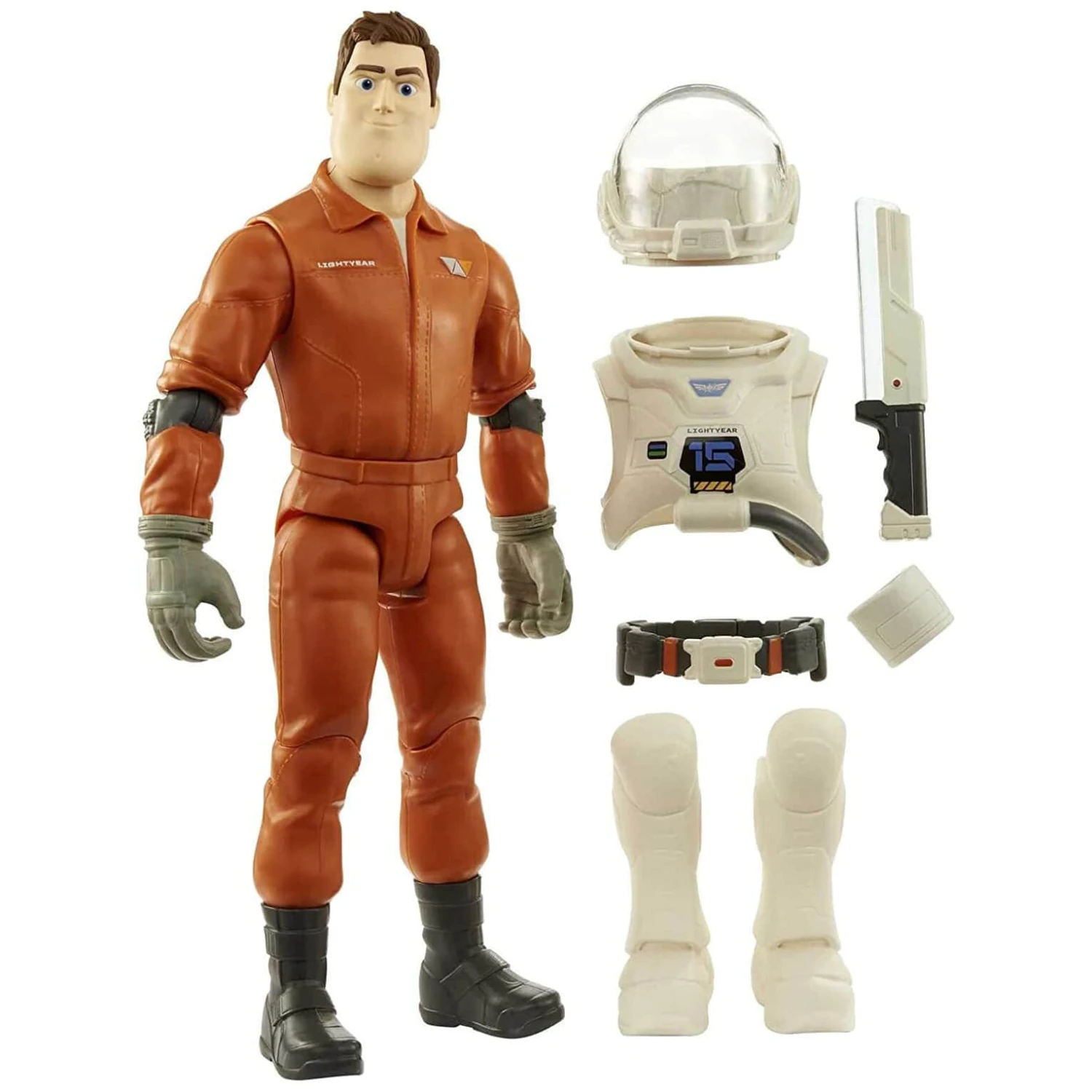 Disney Buzz Lightyear Space Ranger Gear Action Figure 7 Pieces 30cm 4 Disney Buzz Lightyear Space Ranger Gear Action Figure 7 Pieces 30cm - Image 2