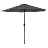 3m Round Parasol Crank Tilt Garden Patio Shade Umbrella -Halloween Costumes Store DarkGrey 3384f8c3 e40a 4f5b a2f4 5c9311008965