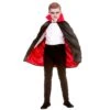 Kids Super Deluxe Vampire Cape Black Cloak Red Lining 70cm -Halloween Costumes Store EGB 4922 1600 1 03741.1568363492.1100.1100