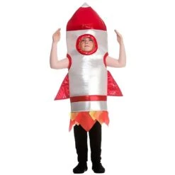 Kids Space Mission Rocket Fancy Dress Costume 6-10 Years