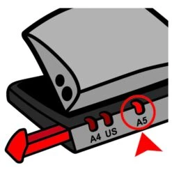 Helix Maped Office Advanced Grey Metal Two Hole Punch Up To 25 Sheets 8 Helix Maped Office Advanced Grey Metal Two Hole Punch Up To 25 Sheets -Halloween Costumes Store EXO620321 3 opt