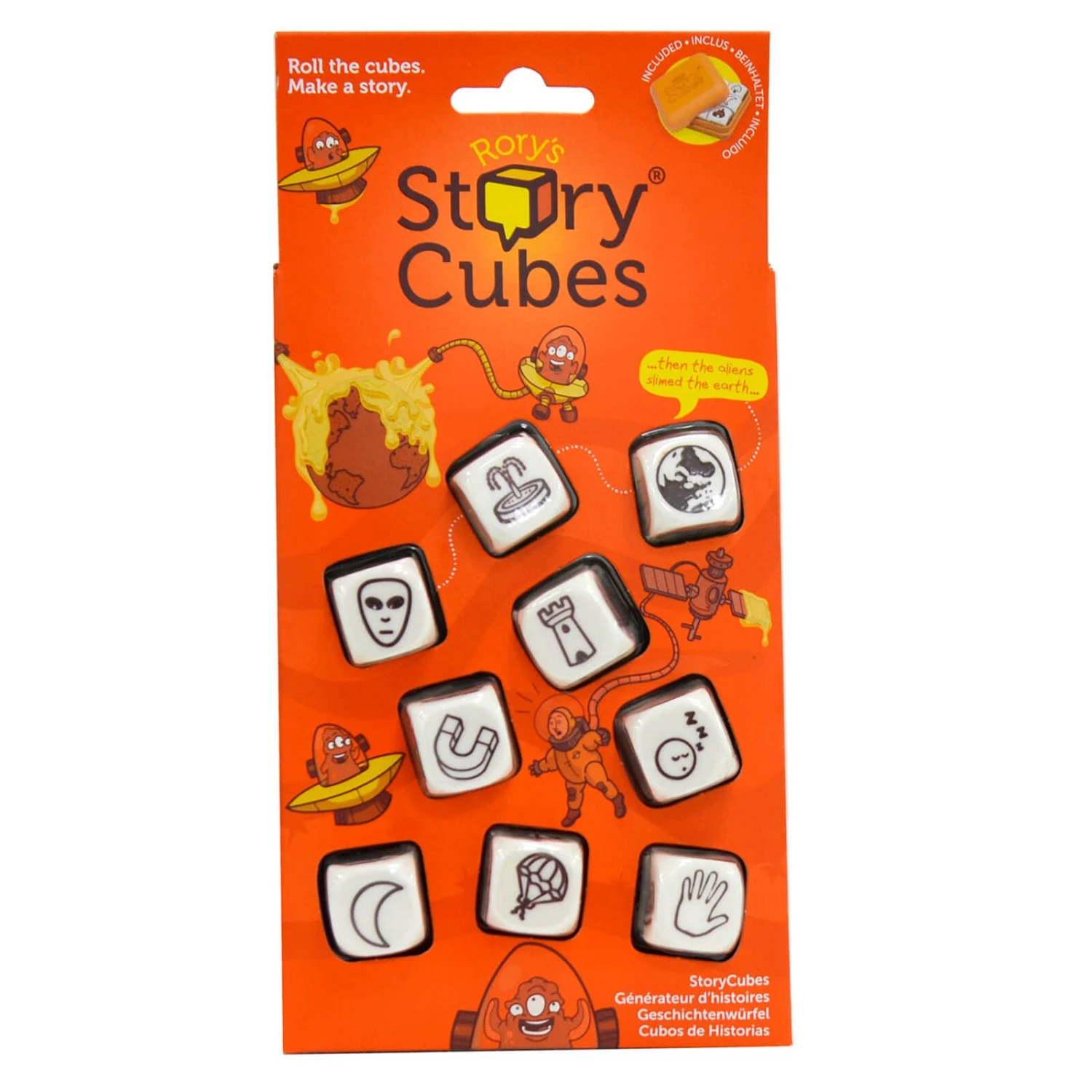 Rory's Story Cubes Themed Set Of 9 With Case Family Game Fun 3 Rory's Story Cubes Themed Set Of 9 With Case Family Game Fun