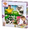 Eichhorn Wooden Puzzle Farm Animals With Fabric 5 Pieces Age 1+ -Halloween Costumes Store GRA100003687 6474 1 opt