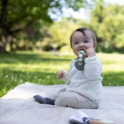 Eichhorn Baby Pure Teething Ring Wooden Beads Textured 9 Eichhorn Baby Pure Teething Ring Wooden Beads Textured -Halloween Costumes Store GRA100005712 6406 3 opt