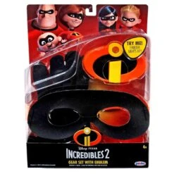 Disney Incredibles 2 Kids Gear Set Light Up Emblem Fancy Dress