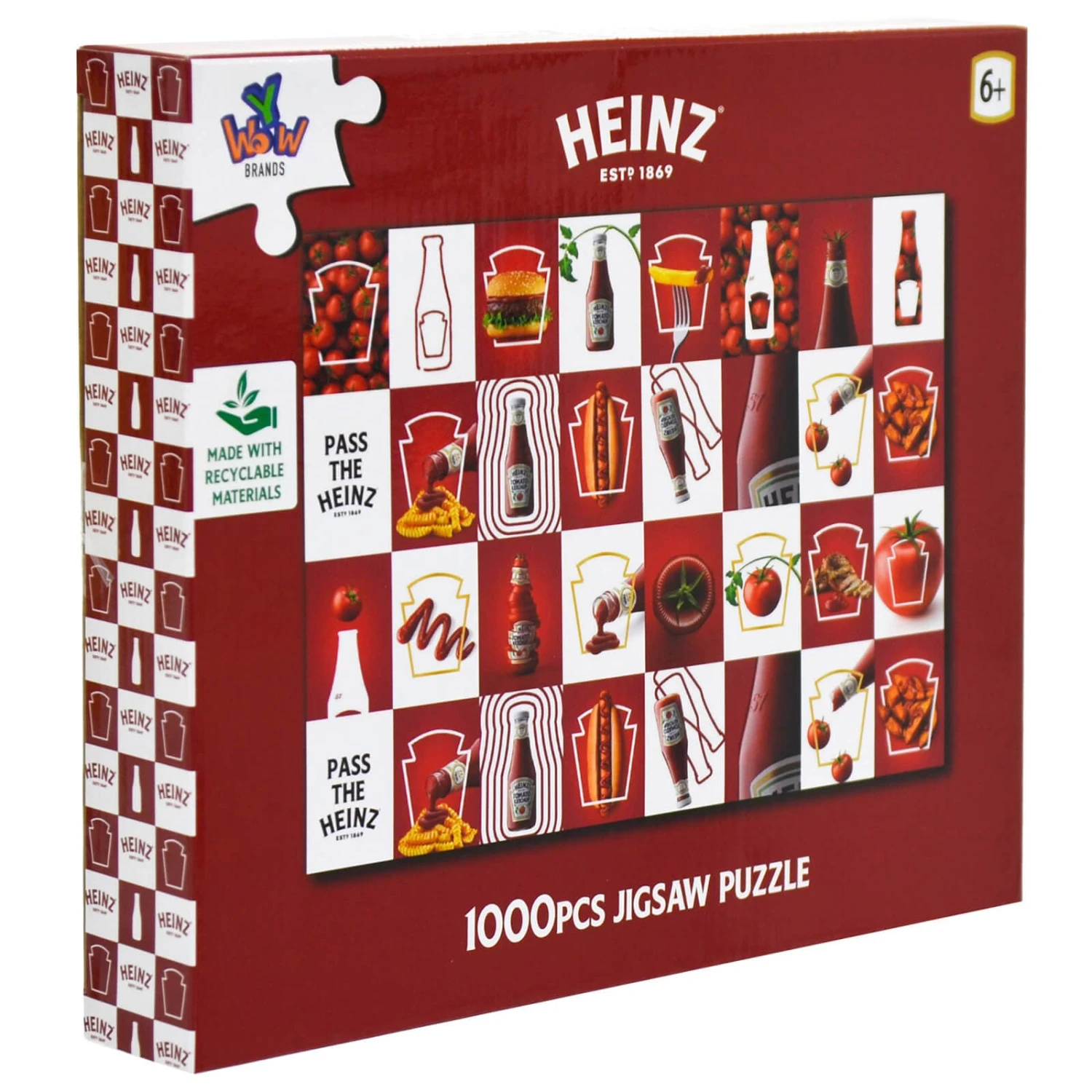Heinz Ketchup Tomato Sauce Bottle Jigsaw Puzzle 1000 Pieces 3 Heinz Ketchup Tomato Sauce Bottle Jigsaw Puzzle 1000 Pieces