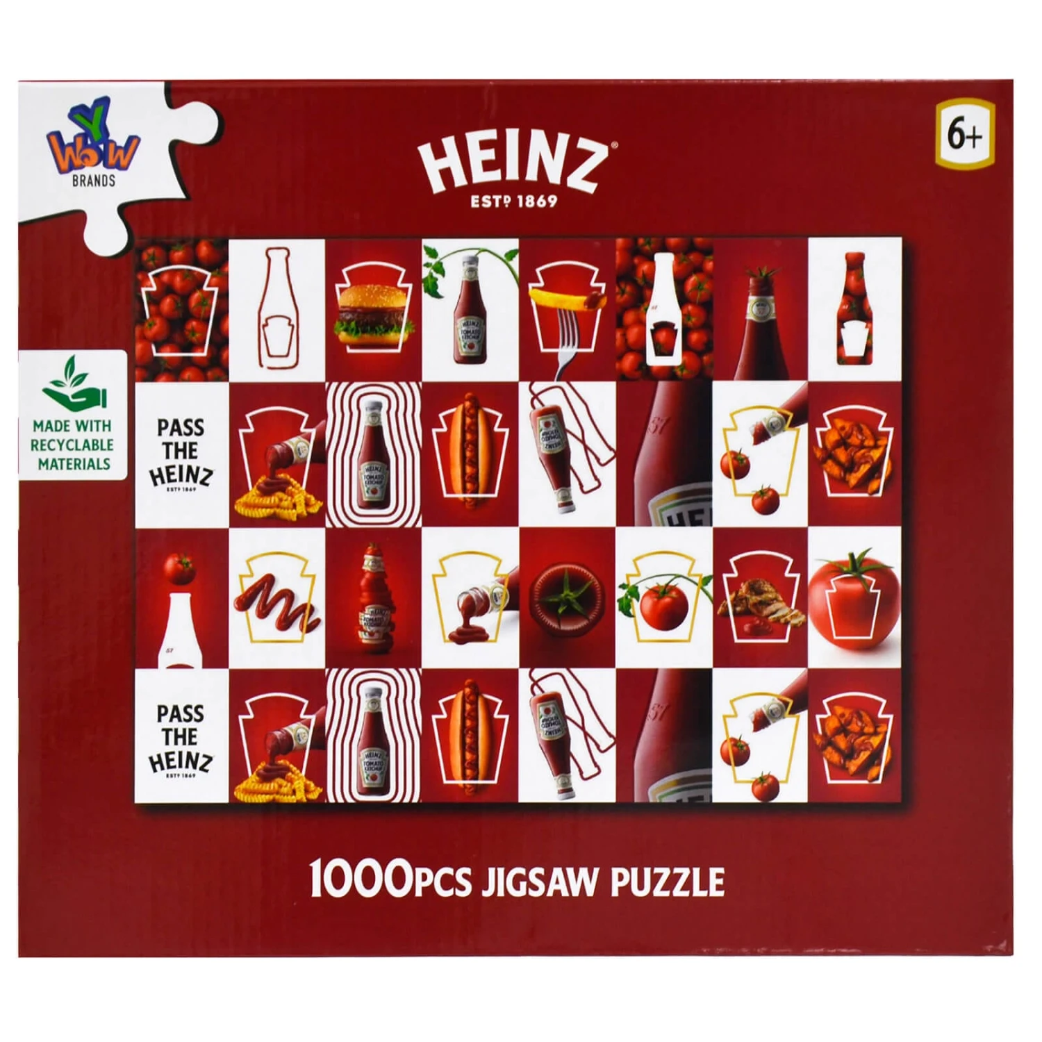 Heinz Ketchup Tomato Sauce Bottle Jigsaw Puzzle 1000 Pieces 4 Heinz Ketchup Tomato Sauce Bottle Jigsaw Puzzle 1000 Pieces - Image 2