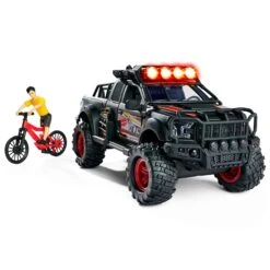Dickie Toys Downhill Racing Set Ford Raptor Lights Sounds Bike -Halloween Costumes Store GRA203834006 6474 2 opt