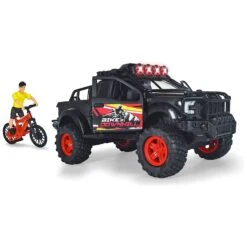 Dickie Toys Downhill Racing Set Ford Raptor Lights Sounds Bike -Halloween Costumes Store GRA203834006 6474 6 opt