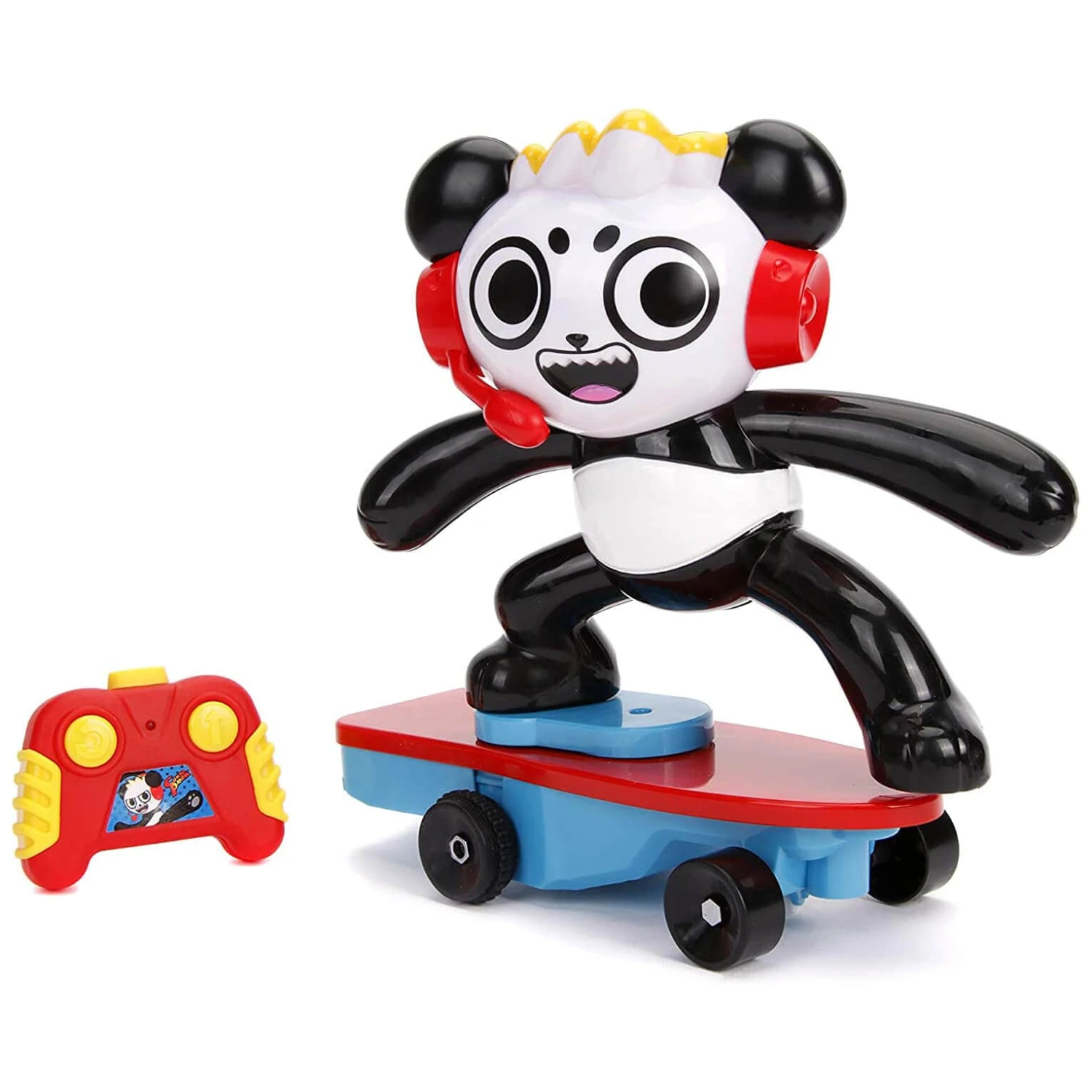 Ryan's World Combo Panda Radio Control Stunt Skateboard 28cm 4 Ryan's World Combo Panda Radio Control Stunt Skateboard 28cm - Image 2