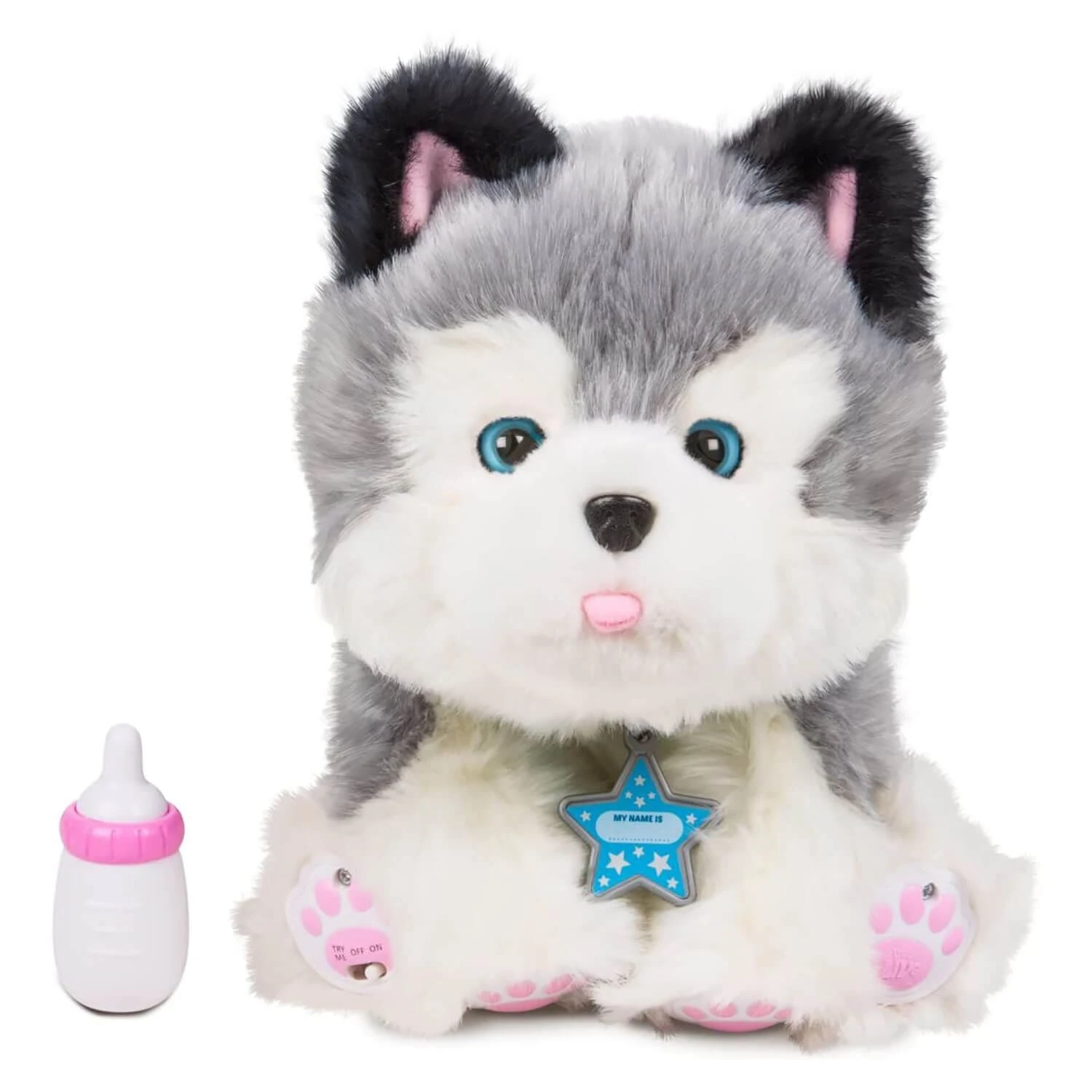 Frosty My Dream Puppy Husky Interactive Pet 35+ Sounds 22cm 4 Frosty My Dream Puppy Husky Interactive Pet 35+ Sounds 22cm - Image 2