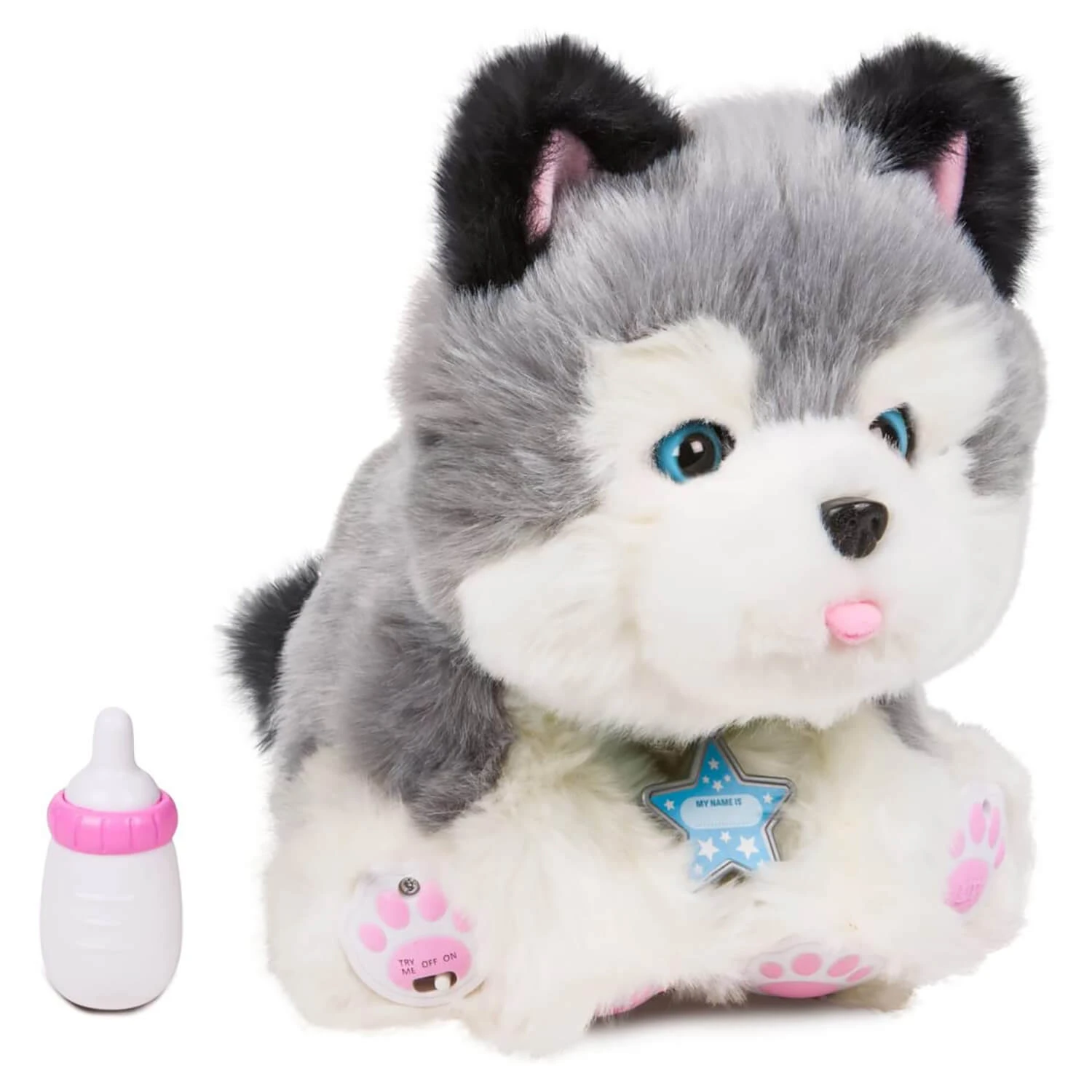 Frosty My Dream Puppy Husky Interactive Pet 35+ Sounds 22cm 6 Frosty My Dream Puppy Husky Interactive Pet 35+ Sounds 22cm - Image 4