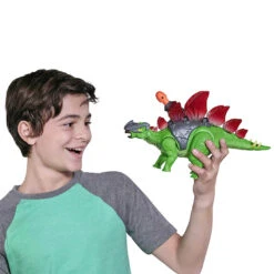 Robo Alive Dino Wars Stegosaurus Light Up Moving Roars 30cm 12 Robo Alive Dino Wars Stegosaurus Light Up Moving Roars 30cm -Halloween Costumes Store GRA38422 6460 5 opt