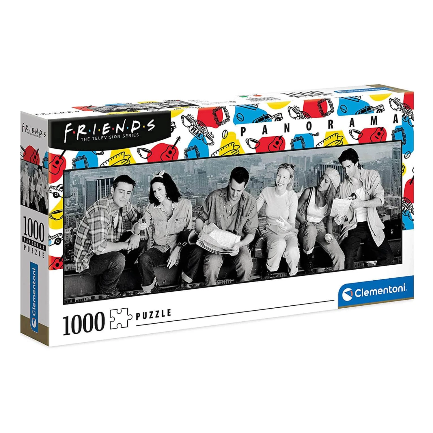 Clementoni TV Series Panoramic Image Jigsaw Puzzle Friends GOT 1000 Pieces 4 Clementoni TV Series Panoramic Image Jigsaw Puzzle Friends GOT 1000 Pieces - Image 2