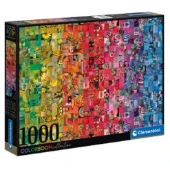 Clementoni Colorboom Collection Jigsaw Puzzle Collage Rainbow 1000 Pieces