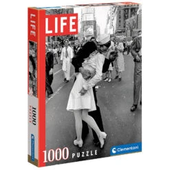 Clementoni Life Magazine Cover Photo Jigsaw Puzzle Black White 1000 Pieces
