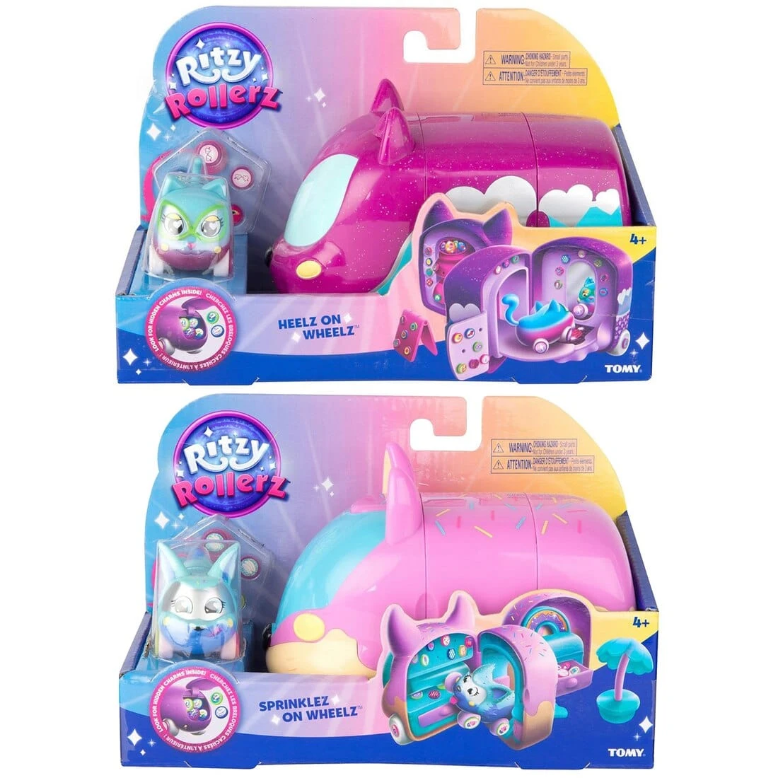Tomy Ritzy Rollerz Mobile Shops On Wheelz Play Van Charms 3 Tomy Ritzy Rollerz Mobile Shops On Wheelz Play Van Charms