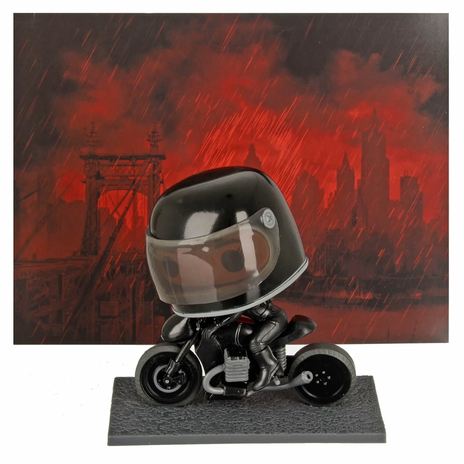 Funko POP Rides The Batman Selina Kyle On Motorcycle Figure 281 4 Funko POP Rides The Batman Selina Kyle On Motorcycle Figure 281 - Image 2