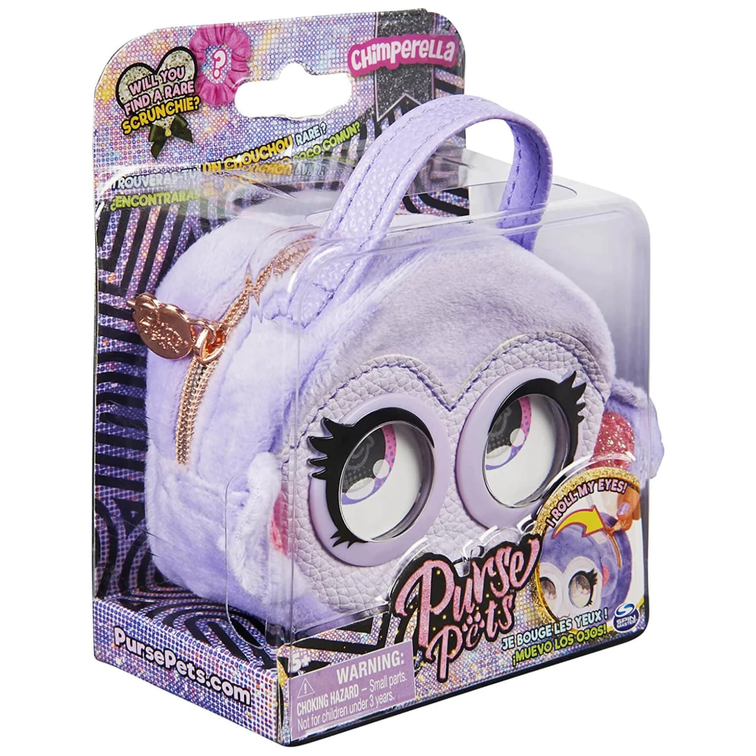 Purse Pets Micros Mini Handbag Rolling Eyes Zip Closing 9cm 10 Purse Pets Micros Mini Handbag Rolling Eyes Zip Closing 9cm - Image 8