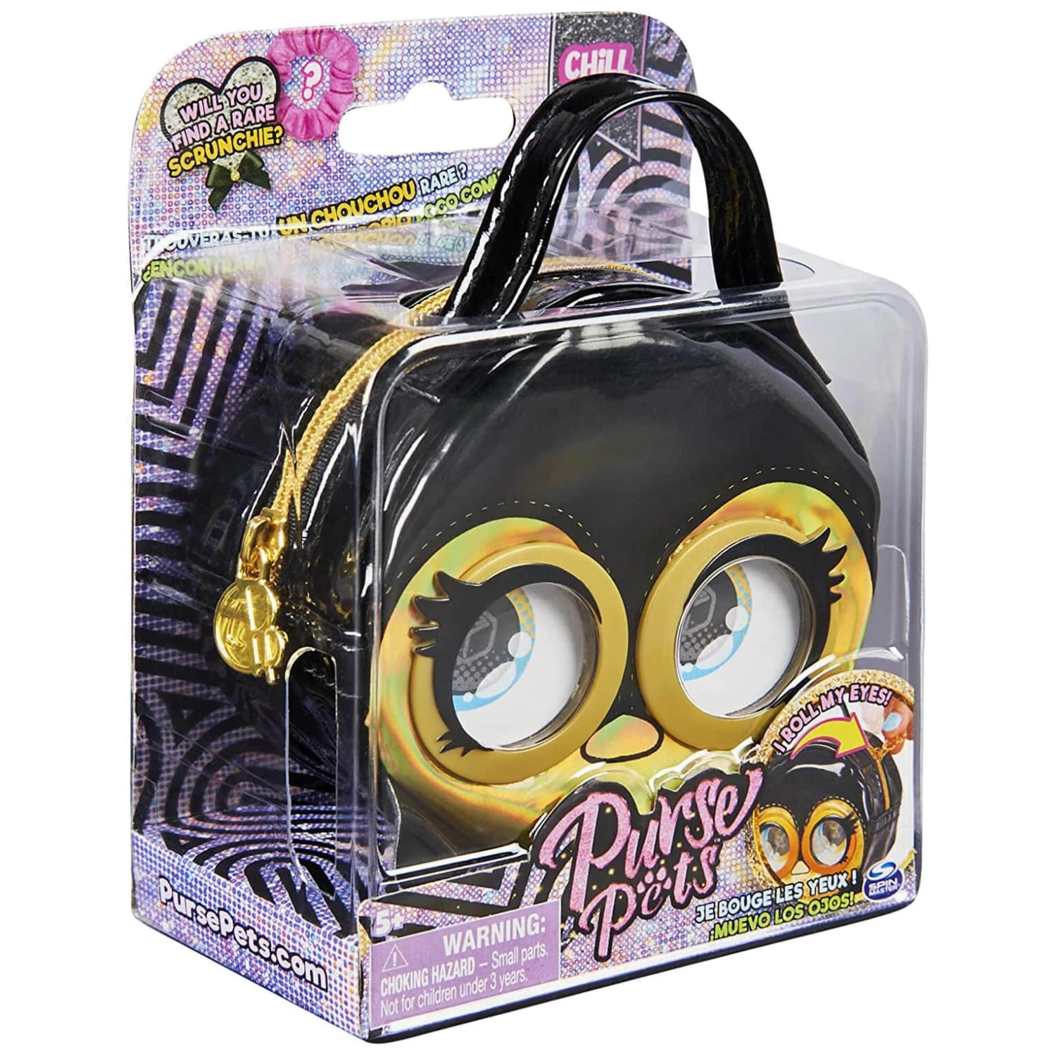 Purse Pets Micros Mini Handbag Rolling Eyes Zip Closing 9cm 11 Purse Pets Micros Mini Handbag Rolling Eyes Zip Closing 9cm - Image 9