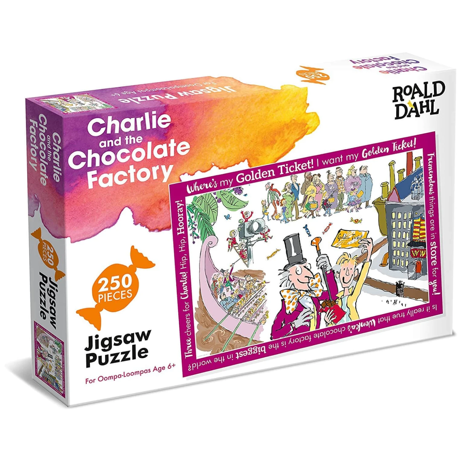 Roald Dahl Stories Jigsaw Puzzle Illustrations Quotes 250 Pieces 6 Roald Dahl Stories Jigsaw Puzzle Illustrations Quotes 250 Pieces - Image 4
