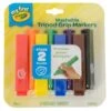 Crayola Tripod Grip Markers Washable Triangle Shape 8 Pack -Halloween Costumes Store GRA81 1386 5993 1 opt