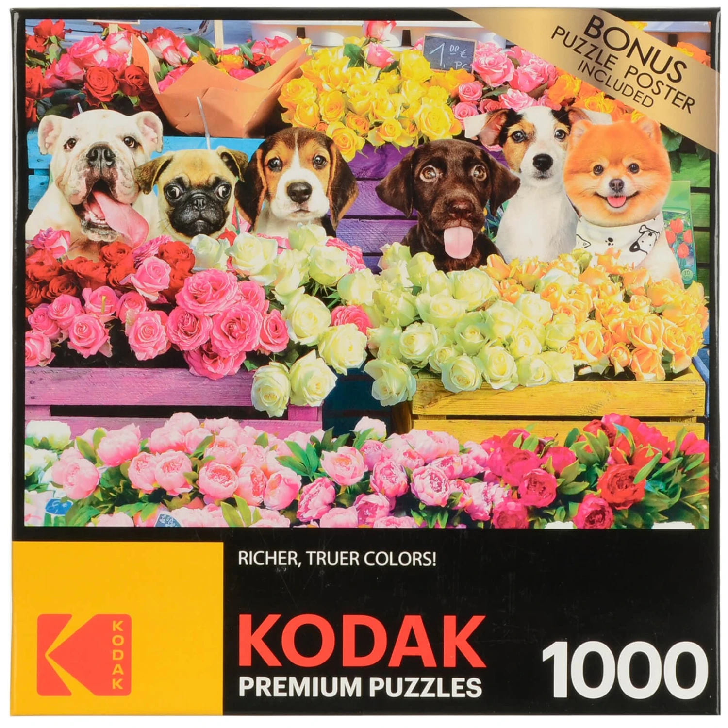 Kodak Premium Jigsaw Puzzle Bright Colour 1000 Pieces Age 10+ 4 Kodak Premium Jigsaw Puzzle Bright Colour 1000 Pieces Age 10+ - Image 2