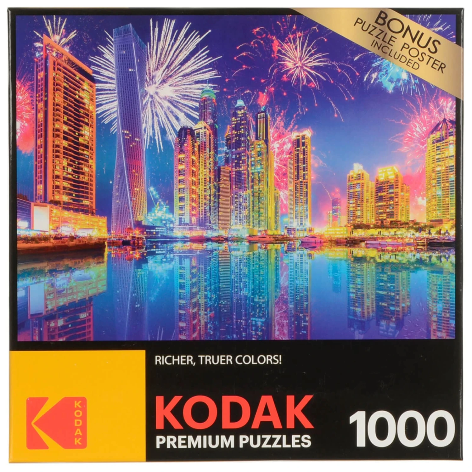 Kodak Premium Jigsaw Puzzle Bright Colour 1000 Pieces Age 10+ 10 Kodak Premium Jigsaw Puzzle Bright Colour 1000 Pieces Age 10+ - Image 8