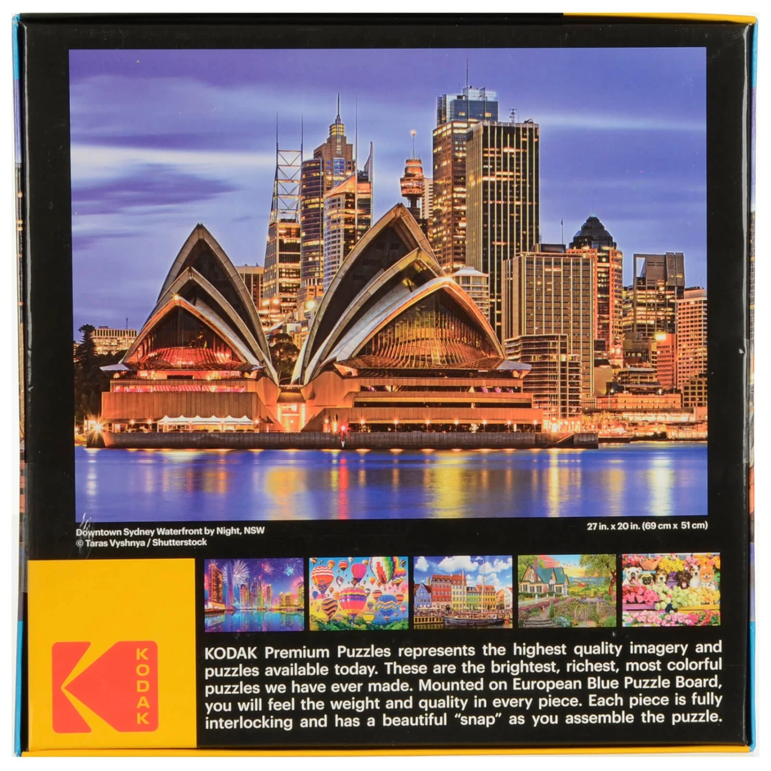 Kodak Premium Jigsaw Puzzle Bright Colour 1000 Pieces Age 10+ 12 Kodak Premium Jigsaw Puzzle Bright Colour 1000 Pieces Age 10+ - Image 10