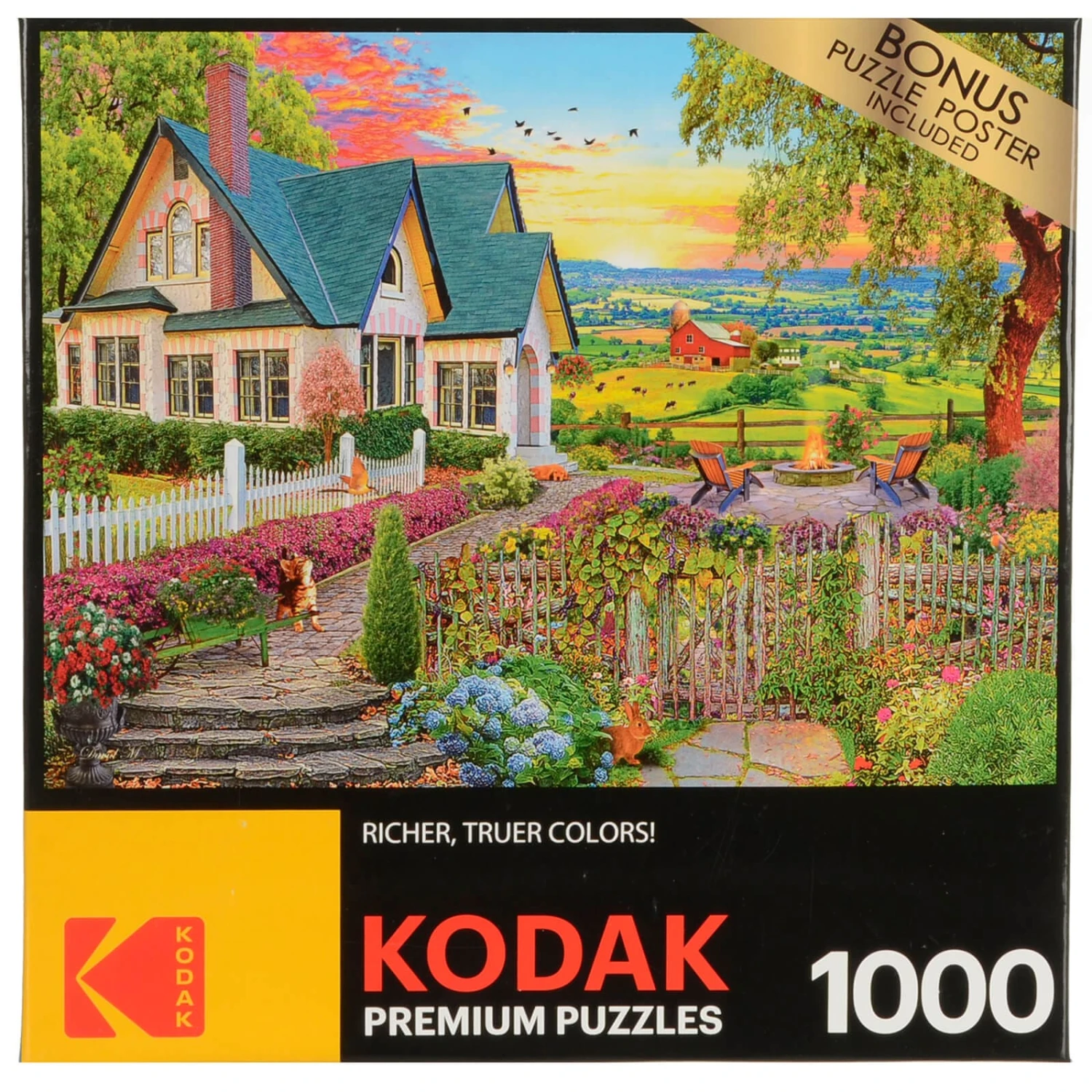 Kodak Premium Jigsaw Puzzle Bright Colour 1000 Pieces Age 10+ 13 Kodak Premium Jigsaw Puzzle Bright Colour 1000 Pieces Age 10+ - Image 11