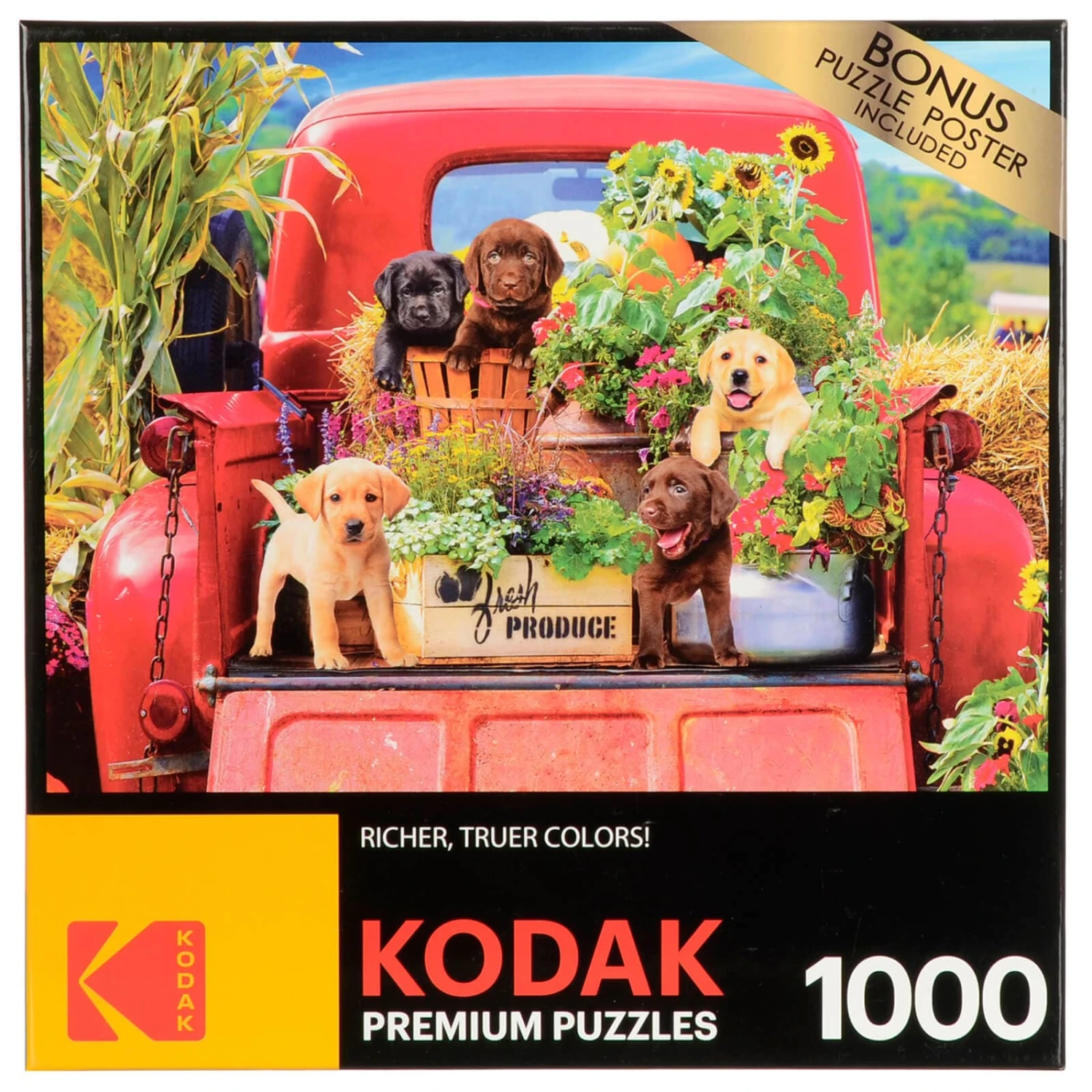 Kodak Premium Jigsaw Puzzle Bright Colour 1000 Pieces Age 10+ 6 Kodak Premium Jigsaw Puzzle Bright Colour 1000 Pieces Age 10+ - Image 4