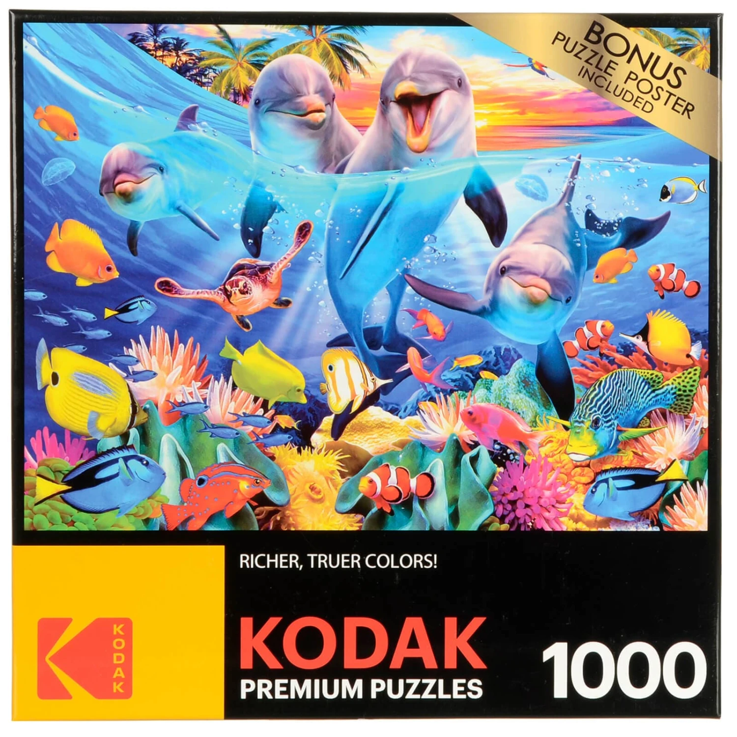 Kodak Premium Jigsaw Puzzle Bright Colour 1000 Pieces Age 10+ 5 Kodak Premium Jigsaw Puzzle Bright Colour 1000 Pieces Age 10+ - Image 3