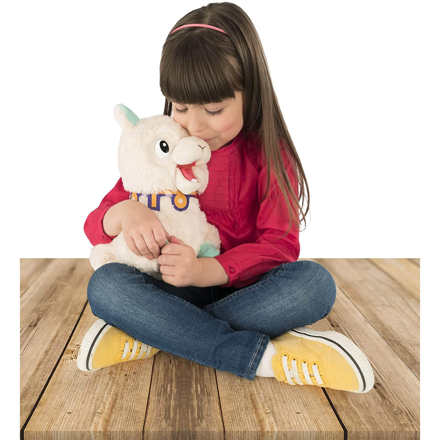 Club Petz Spitzy The Funny Llama Interactive Soft Toy Chews Spits 5 Club Petz Spitzy The Funny Llama Interactive Soft Toy Chews Spits - Image 3